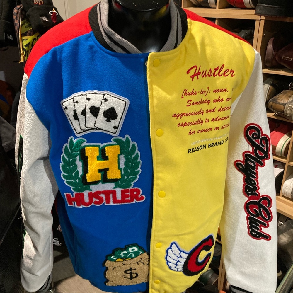 Reason brand varsity jacket New one Large one XLarge